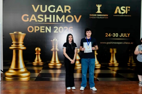 “Vugar Gashimov Open 2026” beynəlxalq şahmat turnirinin qalibləri məlum olub - FOTO