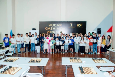 “Vugar Gashimov Open 2026” beynəlxalq şahmat turnirinin qalibləri məlum olub - FOTO