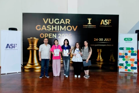 Определились победители Vugar Gashimov Open 2026 - ФОТО