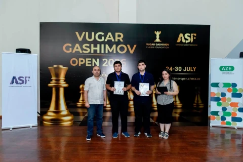 Определились победители Vugar Gashimov Open 2026 - ФОТО