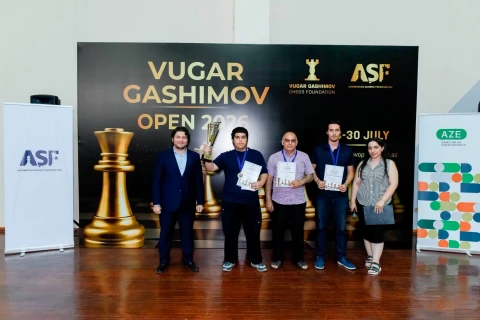 Определились победители Vugar Gashimov Open 2026 - ФОТО