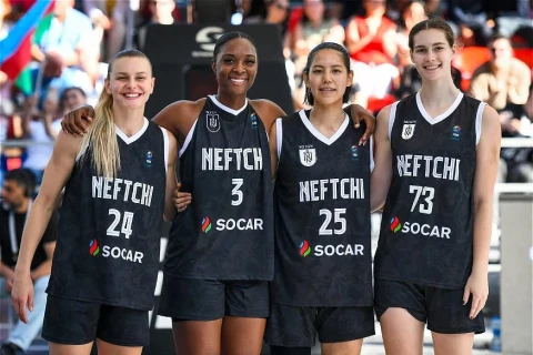 “Neftçi SOCAR” Dünya Qadın Seriyasının Tokio mərhələsində 1/4 finalında