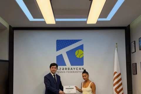 Tennis məşqçilərinə akkreditasiya sertifikatları təqdim olunub - FOTO