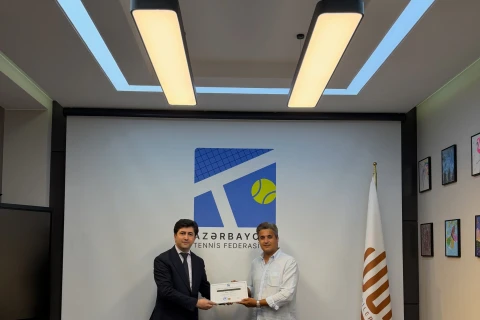 Tennis məşqçilərinə akkreditasiya sertifikatları təqdim olunub - FOTO