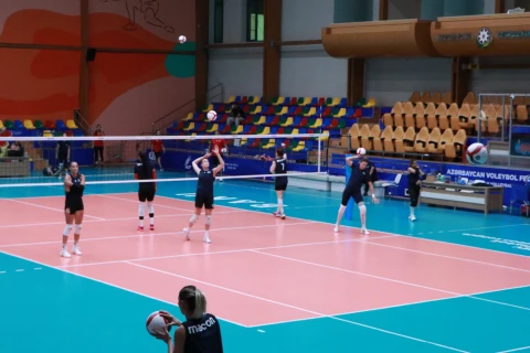 Azərbaycan millisi Avropa çempionatına Bakıda hazırlaşır - FOTO