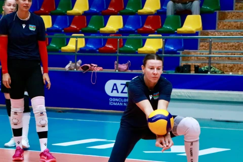 Azərbaycan millisi Avropa çempionatına Bakıda hazırlaşır - FOTO