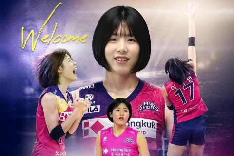 Koreya millisinin voleybolçusu “Turan”da