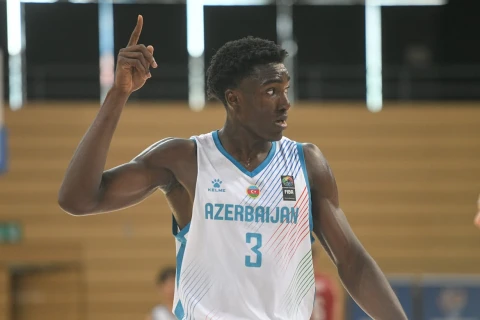 Баскетболист сборной Азербайджана установил два рекорда Евробаскета U18
