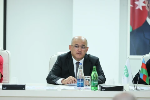 Fərid Qayıbov millimizin məşqini izləyib - FOTO