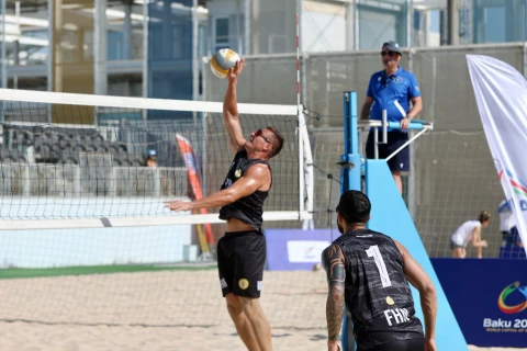 Çimərlik voleybolu üzrə klublararası ölkə çempionatı davam edir
