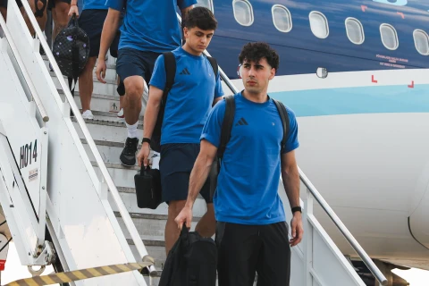 “Qarabağ” Kiyev “Dinamo”su ilə oyun üçün Polşadadır
