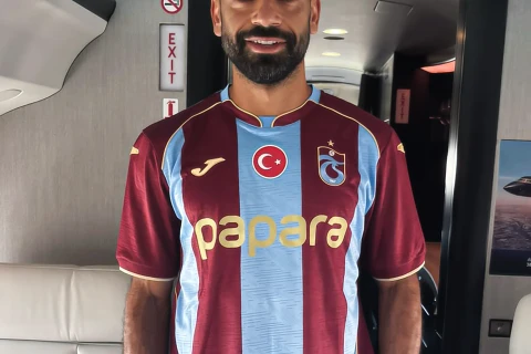 Məhəmməd Salah “Trabzonspor” forması ilə ilk mesajını verib - FOTO/VİDEO