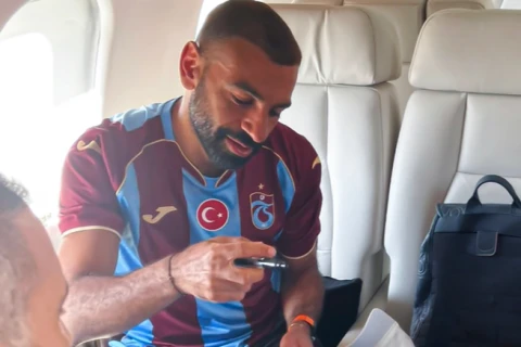Məhəmməd Salah “Trabzonspor” forması ilə ilk mesajını verib - FOTO/VİDEO