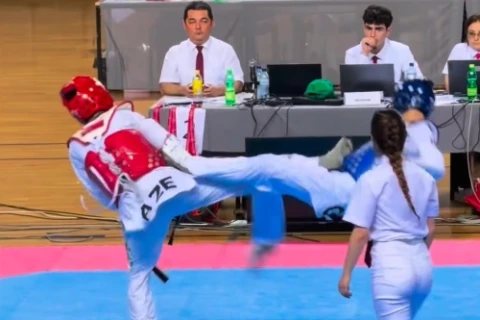 Azərbaycan taekvondoçuları Batumidə 22 medal qazanıblar