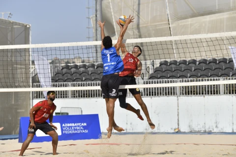 Çimərlik voleybolu üzrə ölkə çempionatında bürünc medalların sahibi məlum olub