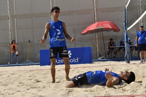 Çimərlik voleybolu üzrə ölkə çempionatında bürünc medalların sahibi məlum olub
