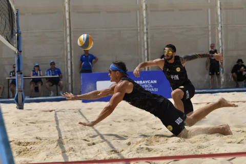 Çimərlik voleybolu üzrə ölkə çempionatında bürünc medalların sahibi məlum olub