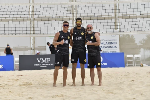 Çimərlik voleybolu üzrə ölkə çempionatında bürünc medalların sahibi məlum olub