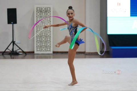В Баку завершился чемпионат Азербайджана по художественной гимнастике - ФОТО