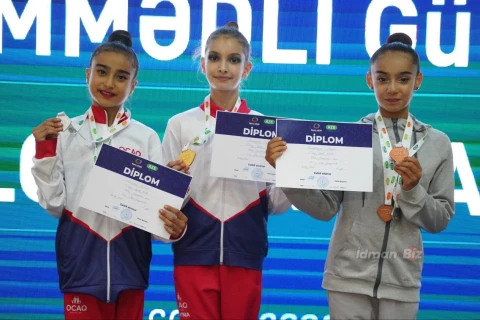 В Баку завершился чемпионат Азербайджана по художественной гимнастике - ФОТО