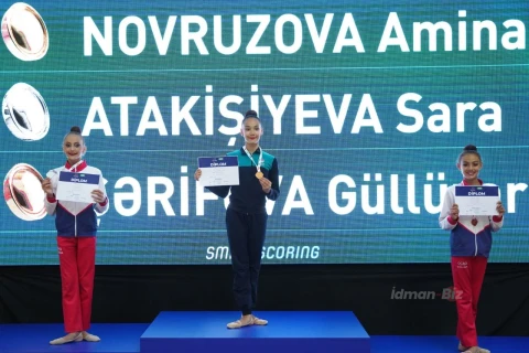 Bədii gimnastika üzrə 31-ci Azərbaycan çempionatı başa çatdı - FOTO