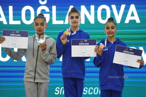 Bədii gimnastika üzrə 31-ci Azərbaycan çempionatı başa çatdı - FOTO