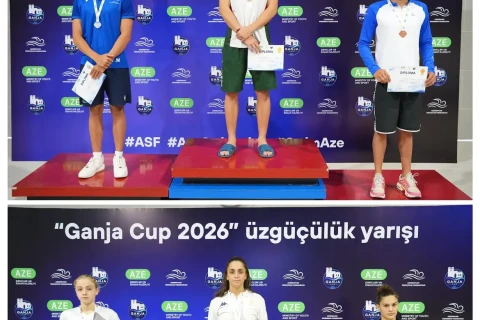 “Ganja Cup 2026” üzgüçülük yarışı başlayıb - FOTO