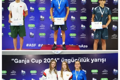 “Ganja Cup 2026” üzgüçülük yarışı başlayıb - FOTO