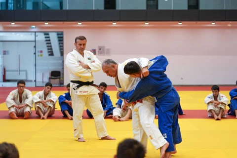 Yeniyetmə cüdoçular üçün dünya çempionatı öncəsi seminar keçirilib