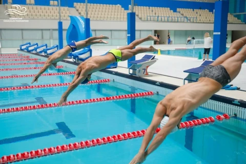 В Гяндже стартовал международный турнир по плаванию Ganja Cup 2026