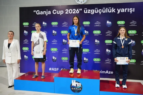 В Гяндже прошел международный турнир по плаванию Ganja Cup 2026