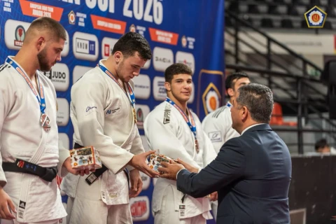 Cüdo millimiz Avropa Kubokunu yeddi medalla başa vurdu – YENİLƏNİB + FOTO
