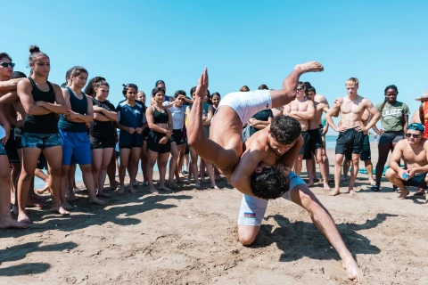 Bakıda 20 ölkədən gənc güləşçilər bir araya gəldi - FOTO