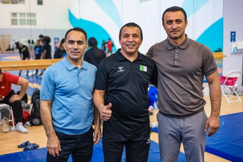 Bakıda 20 ölkədən gənc güləşçilər bir araya gəldi - FOTO