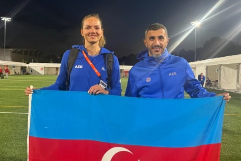 Екатерина Сариева обновила рекорд Азербайджана в Бирмингеме