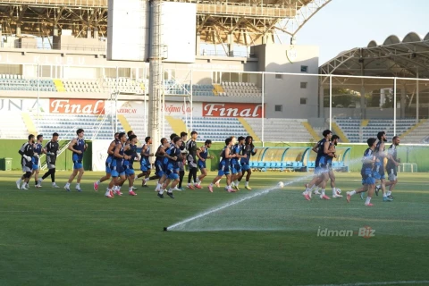 “Qarabağ” “Dinamo” ilə oyundan öncə son məşqini keçirib