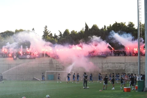 “Qarabağ” “Dinamo” ilə oyundan öncə son məşqini keçirib