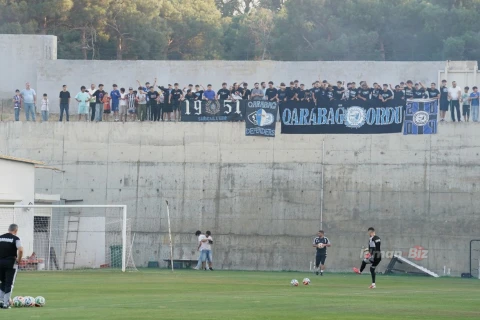“Qarabağ” “Dinamo” ilə oyundan öncə son məşqini keçirib