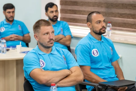 Azərbaycanlı futbol məşqçiləri üçün UEFA B kateqoriyalı kurslar keçirilir - FOTO