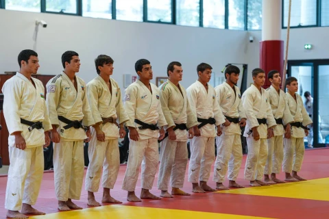 Dünya çempionatı öncəsi yeniyetmə cüdoçularla görüş keçirilib