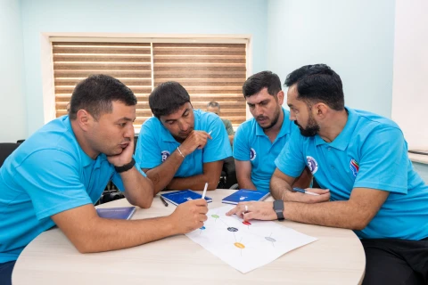 Azərbaycanlı futbol məşqçiləri üçün UEFA B kateqoriyalı kurslar keçirilir - FOTO