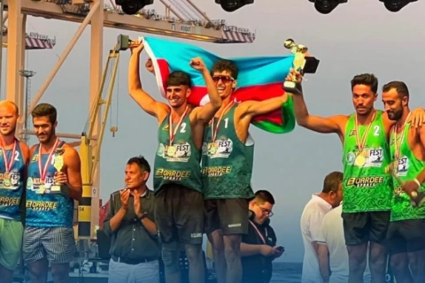 Волейболисты Азербайджана стали чемпионами в Турции