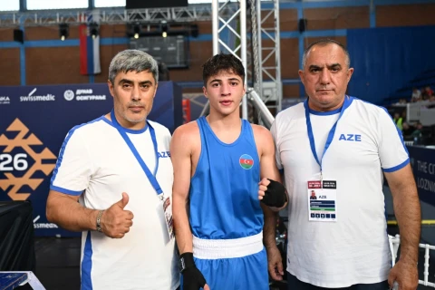 Azərbaycanın daha üç boksçusu Avropa çempionatında mərhələ adlayıb