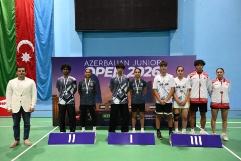 “Azerbaijan Junior Open 2026” beynəlxalq turnirinə yekun vurulub