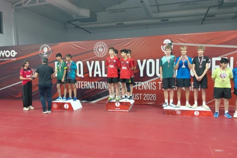 Azərbaycan stolüstü tennisçiləri Türkiyədən 4 medalla qayıdırlar
