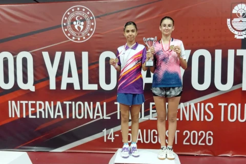 Azərbaycan stolüstü tennisçiləri Türkiyədən 4 medalla qayıdırlar