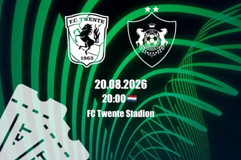 UEFA Konfrans Liqası: “Tvente” ilə səfər oyunu üçün “Qarabağ” azarkeşlərinə 1500 yer ayrılıb