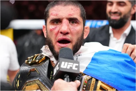 Ислам Махачев после первой защиты титула UFC: "Наследие продолжается..."