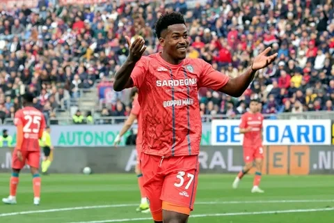 Cagliari forward hospitalised in intensive care after water incident