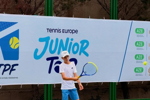 Bakıda “Tennis Europe Junior Tour” turniri start götürüb - FOTO